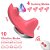 Vibrador de calcinha com estimulador clitoriano - Imagem 5