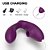 Vibrador de calcinha com formato glande e estimulador clitoriano - Imagem 5