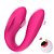 Vibrador de casal com estimulador clitoriano sugador e controle remoto - Imagem 1