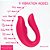 Vibrador de casal e estimulador clitoriano com Tecnologia de Vibroar e controle remoto - Imagem 8