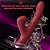 Vibrador com esferas rotativas movimento vai e vem e sugador - Imagem 6