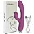 Vibrador com esferas rotativas movimento vai e vem e sugador - Imagem 1