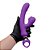 Vibrador em formato glande ponto G com estimulador sugador de clitóris - Imagem 2