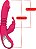 Vibrador estimulador rabbit vai e vem com aquecimento - Imagem 2