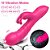 Vibrador vai e vem com estimulador rabbit - Imagem 10