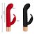 Vibrador ponto G com estimulador rabbit - Imagem 9
