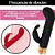 Vibrador ponto G com estimulador rabbit - Imagem 5