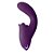Vibrador com estimulador clitoriano por pulsação - Imagem 2