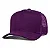 Boné Trucker Roxo Liso Redinha Aba Curva (unidade) - Imagem 1