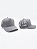 Boné Trucker Liso Redinha Aba Curva Kit 2 Peças Preto e Cinza - Imagem 7