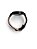 Relógio Masculino Pulseira Em Couro Maquina Preta Do Fundo Branco - Imagem 3