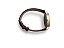 Relógio Masculino Pulseira Em Couro Marrom Maquina Dourada - Imagem 3