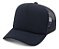 Boné Trucker Liso Redinha Aba Curva KIT 3 UNIDADES Azul,Preto e Branco - Imagem 3