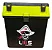 CAIXA Box Rígido Bolsa Mochila C/ Alça para pesca Lumis AMARELA - Imagem 6