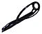 Vara Lumis Power Carbon 2,40 M 50lbs Black Smoke New - Imagem 4