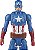 Boneco Marvel Titan Hero Deluxe Capitão America Hasbro E7877 - Imagem 4