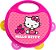 Pandeiro Infantil Hello Kitty Colorido Candide 5919 - Imagem 2