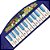 Mini Piano Musical Sonic Infantil Azul 3457 Candide - Imagem 3