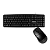 Kit Teclado E Mouse Office Tgt Gr100 V3, Abnt2, 1000dpi Preto - Imagem 1