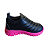 Tênis Guimi Sem Cadarço Preto/Pink PVC - Imagem 1