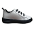 Tênis Ortopé Bliss Branco Preto - Imagem 1