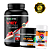 Whey Protein Gourmet 900g + Creatina Monohidarata 100% Pura 300g + Fortis Ultra Multivitamínico A-Z 60 Cápsulas - Imagem 1