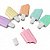 Kit Marca Texto Picolé 6 Cores Pastel – Highlighter Fofo Escolar – Formato Sorvete - Imagem 2
