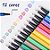 kit 12 Canetas Coloridas Fine Line Ponta Fina 0.4 mm 1ª Linha - Imagem 4