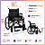 Cadeira De Rodas Modelo D500 Dobrável Até 180 Kg - Dellamed - Imagem 4