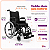 Cadeira De Rodas Modelo D400 Dobrável Até 120 Kg - Dellamed - Imagem 3