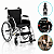 Cadeira De Rodas Modelo D600 Dobrável Até 120 Kg - Dellamed - Imagem 1