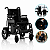 Cadeira de Rodas Motorizada Modelo D800 Até 120 Kg - Dellamed - Imagem 1