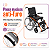 Cadeira de Rodas Manual Dobrável D600 Pop T44 Suporta Até 120 kg - Dellamed - Imagem 7
