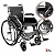 Cadeira De Rodas Basic Até 125Kg - Hidrolight - Imagem 1
