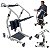 Cadeira de Transferência Stand-Up Até 150Kg - Longevitech - Imagem 1