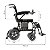 Cadeira De Rodas Motorizada X-Lite Até 120Kg Power Lite - Imagem 13