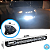 Barra Led Dual Color 186w 49,5cm Com Strobo Branco E Ambar - Imagem 3