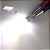 Par Led Branca Pingo T10 Base Cerâmica Placa E Luz Interna T10 - Imagem 4