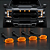 Kit Luz De Grade Pingo Led Âmbar 2400 Lúmens 4 Peças - Imagem 5