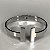 BRACELETE T PRATA - Imagem 1