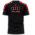 Camiseta Audi 2026 PRETO/VERMELHO 1 - Imagem 2