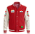 Moletom Varsity Marlboro 12 Off White/Vermelho (unissex) - Imagem 1