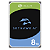 HD Seagate 8TB SkyHawk AI Surveillance 3.5" SATA 3 7200RPM - ST8000VE001 - Imagem 1