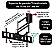 Suporte Tri-articulado para TV 50” a 90” – Com Inclinação - Imagem 5