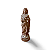 Santa Luzia 19cm em Gesso – Imagem Religiosa Artesanal - Imagem 4
