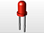 Led 3mm Difuso Vermelho - Imagem 1