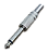 Plug P10 macho metal - Imagem 1