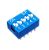 Dip switch 05 vias azul - Imagem 1