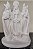 Deusa Triplice 28cm Gesso Cru - Imagem 1