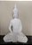 Buda 15cm Gesso Cru - Imagem 1